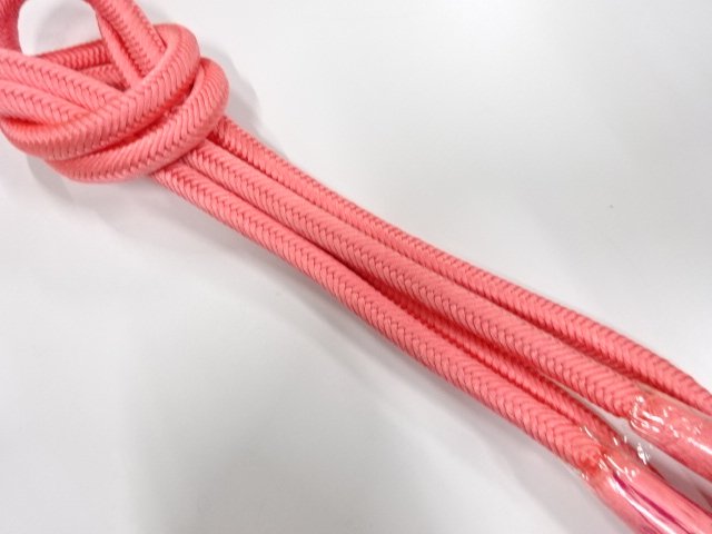 JAPANESE KIMONO / UNUSED HAND-TIED OBIJIME